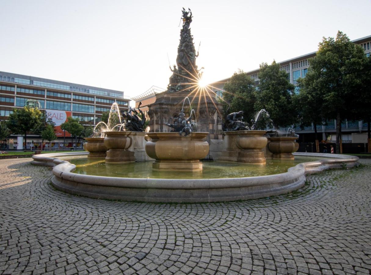 Hostel 만하임 외부 사진 Fountain of the Three Horses