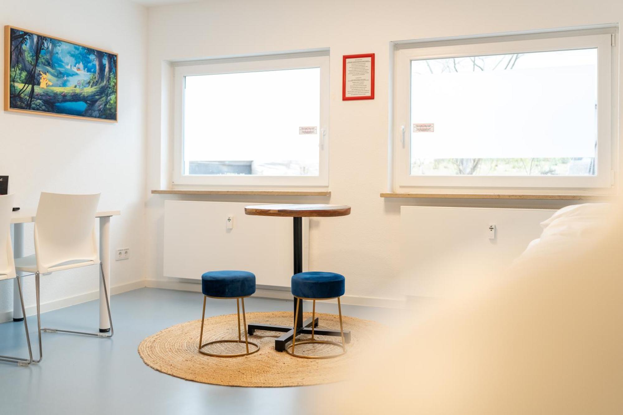 Hostel 만하임 외부 사진 The waiting room of the clinic