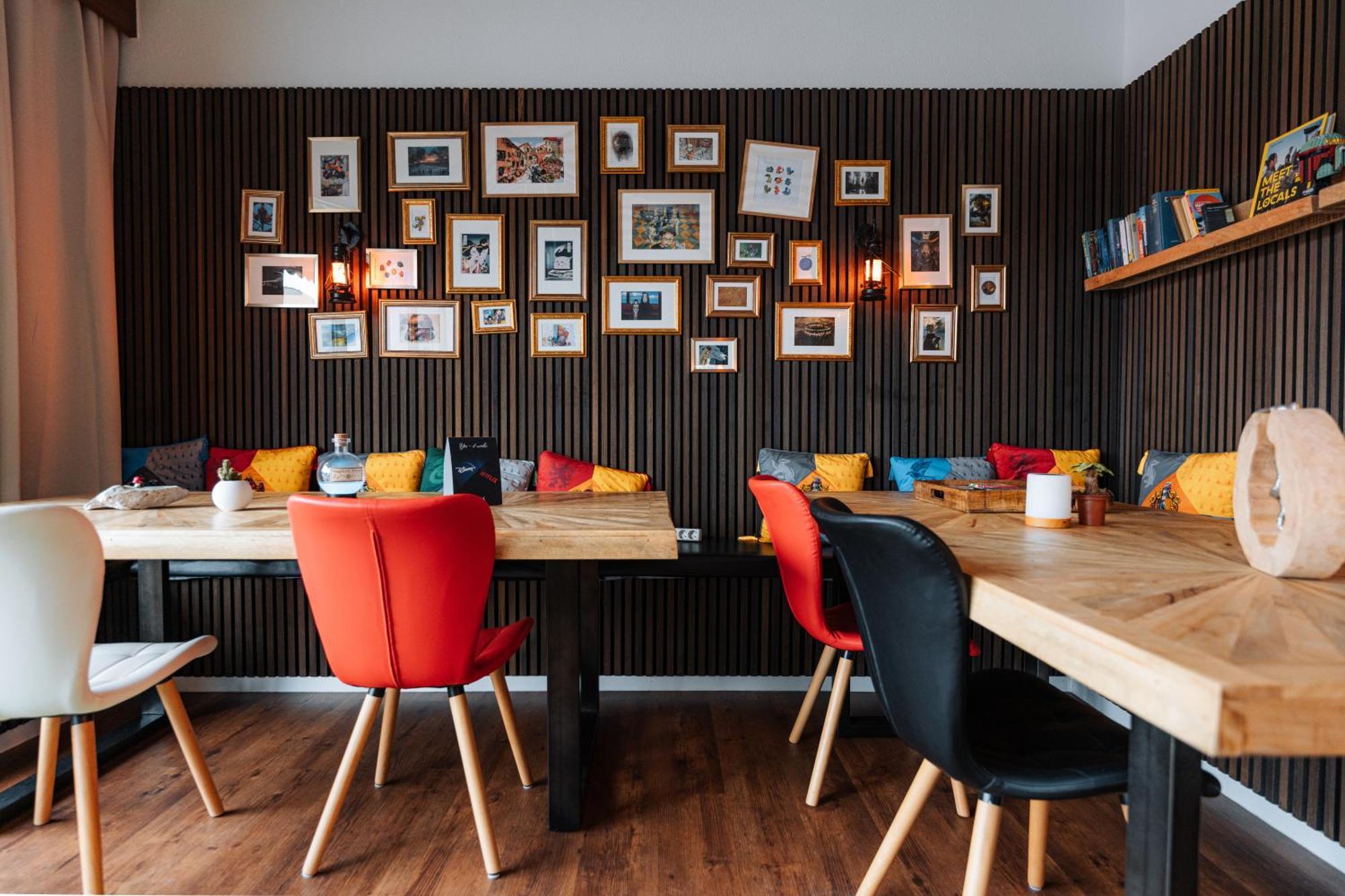 Hostel 만하임 외부 사진 The interior of the new building