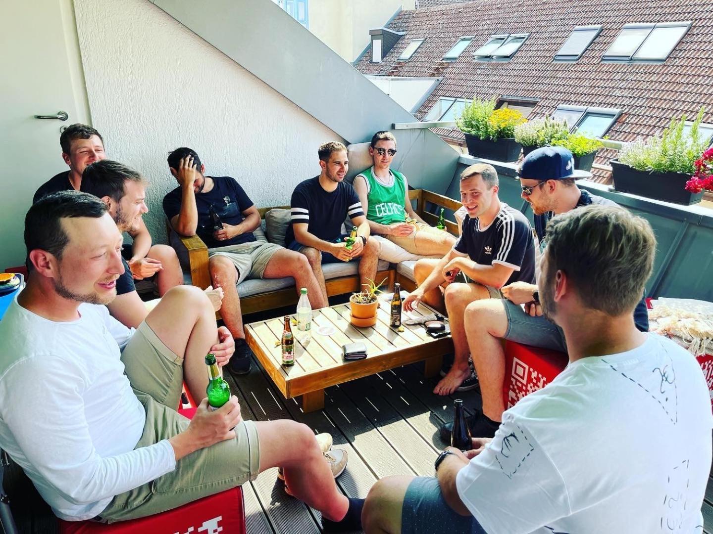 Hostel 만하임 외부 사진 The team of the German national team at the 2018 Tour de France