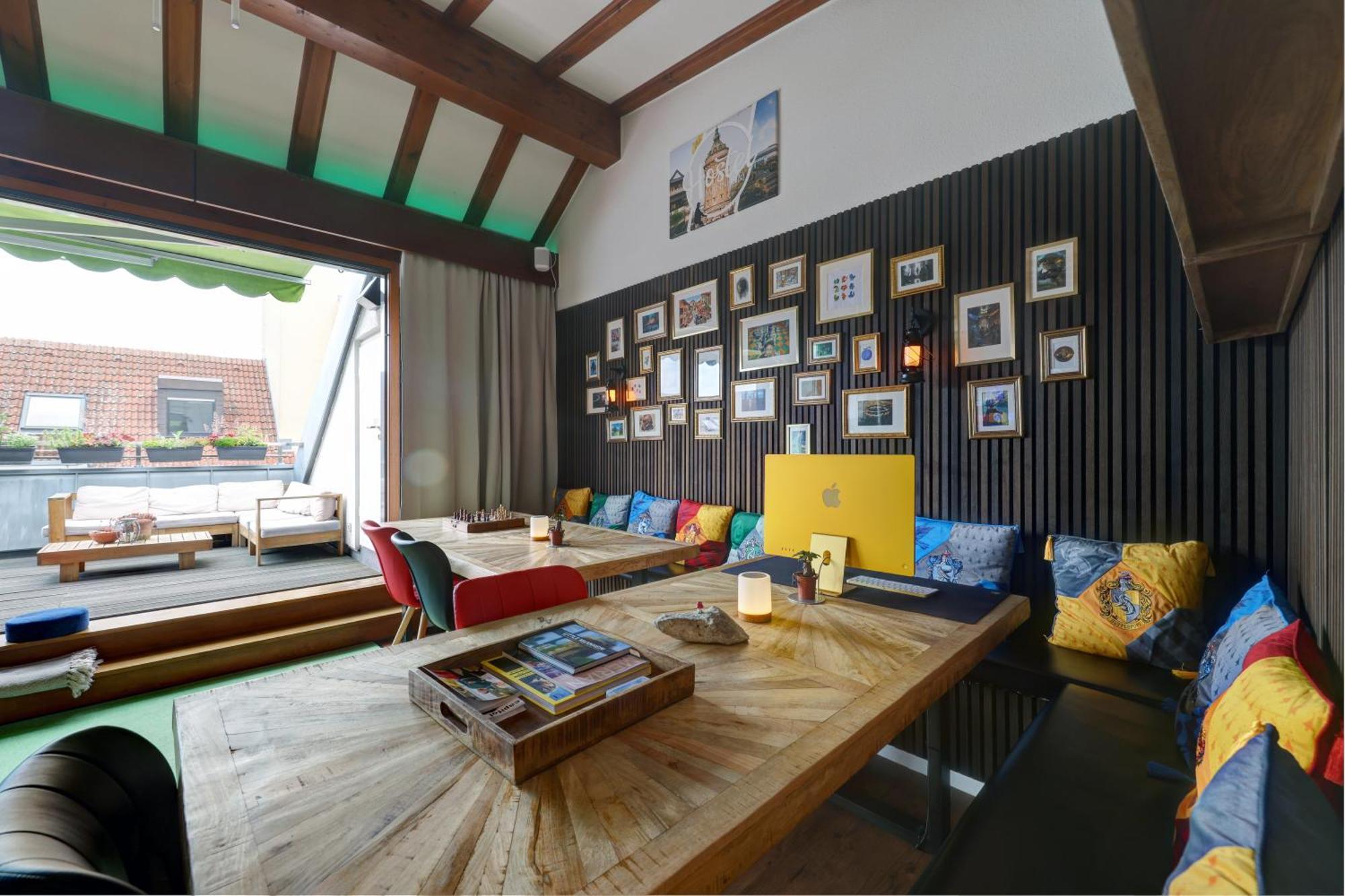 Hostel 만하임 외부 사진 The interior of the hotel