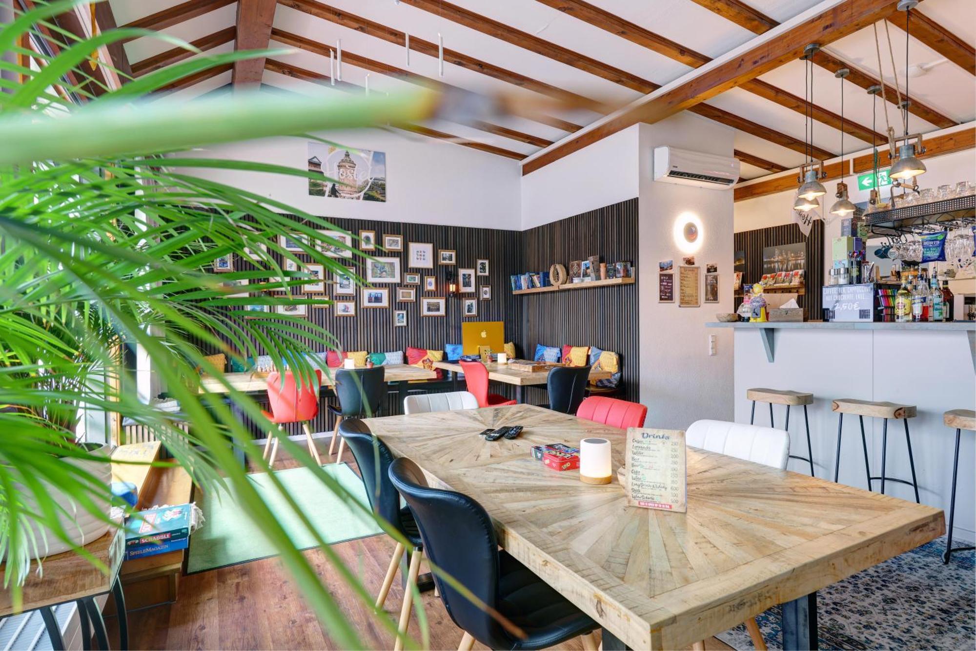 Hostel 만하임 외부 사진 The interior of the restaurant